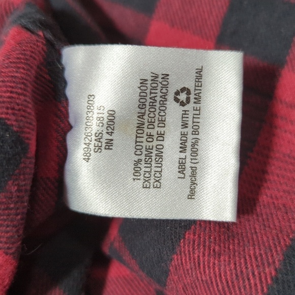 Route 66 Men's Long Sleeve Button Up Buffalo Plaid Shirt Size Medium - Picture 8 of 9